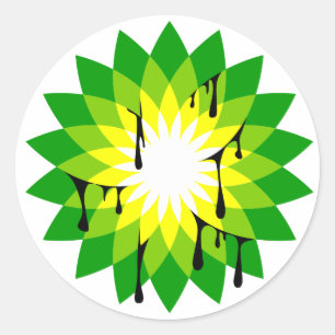 Adesivo Escape de óleo de BP