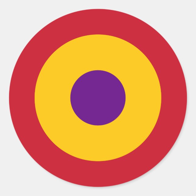 Adesivo Escarapela de la República Española (Frente)
