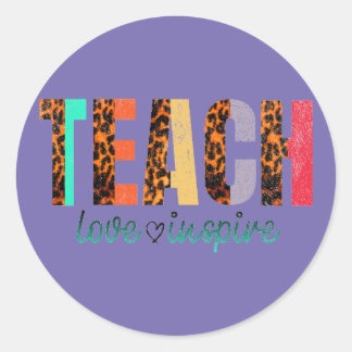 Adesivo Escola Classic Round Stickers