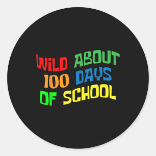 Adesivo Escola de 100 Dias 100 Estudo de Professores do 10