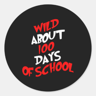 Adesivo Escola de 100 Dias 100 Estudo de Professores do 10