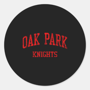 Adesivo Escola de ensino médio Oak park hs oak park mi esp