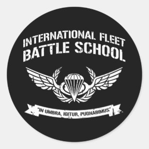 Adesivo Escola internacional Ender da batalha da frota
