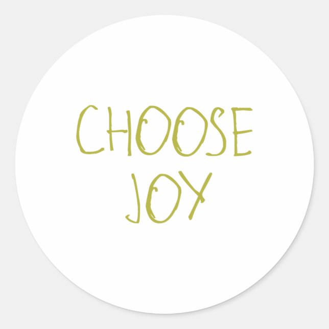 Adesivo Escolher Joy Sticker2 (Frente)