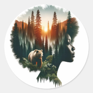 Adesivo Escolho o Urso