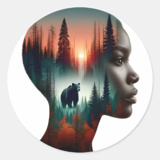 Adesivo Escolho o Urso