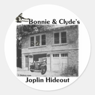 Adesivo Esconderijo Bonnie & de Clyde do Joplin