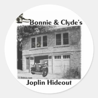 Adesivo Esconderijo Bonnie & de Clyde do Joplin