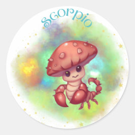 Adesivo Escorpião do Shroomoscope