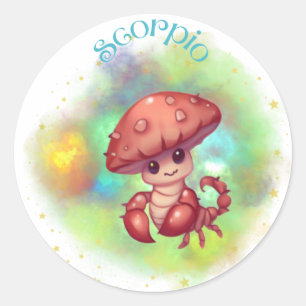 Adesivo Escorpião do Shroomoscope