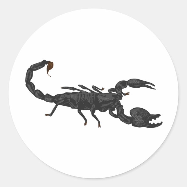 Adesivo Escorpião Negro Imperial (Frente)