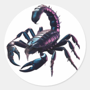 Adesivo Escorpião Preto Venômico