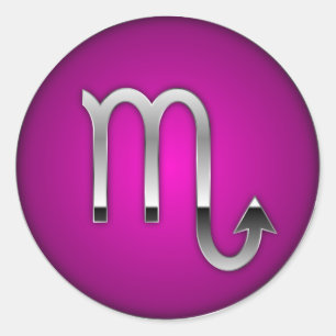 Adesivo Escorpião - símbolo do zodíaco