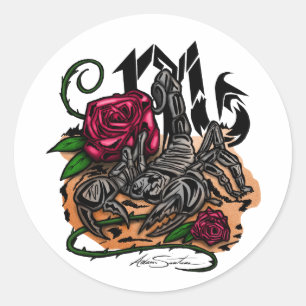 Adesivo Escorpião - Zodíaco