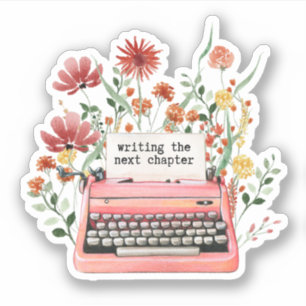 Adesivo Escrevendo o próximo capítulo