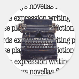 Adesivo Escrita Vintage