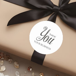 Adesivo Escrita Whimsical Cinza Escura Obrigado Citação