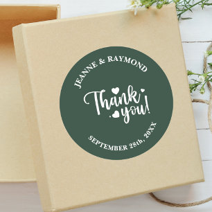 Adesivo Escrito De Casamento Verde Da Elegante Sage Muito 