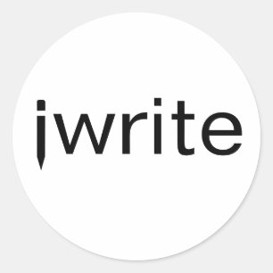 Adesivo Escritores Engraçados De Pun Adicionam Sua Cor Per