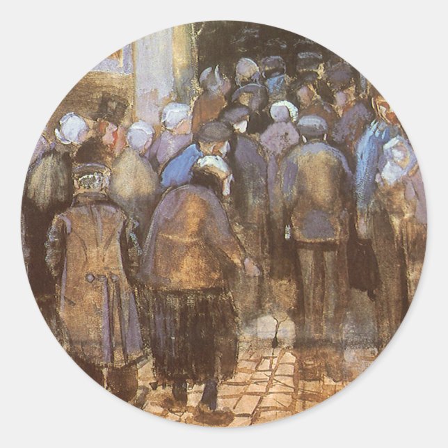 Adesivo Escritório Estadual de Loteria de Vincent van Gogh (Frente)