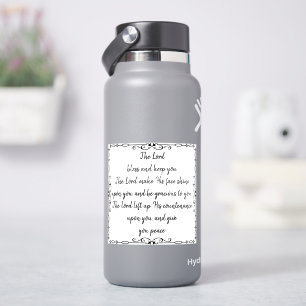 Adesivo Escritura de bíblia Aaronic Bênção Numb 6:24-26