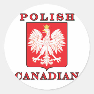 Adesivo Escudo canadiano polonês