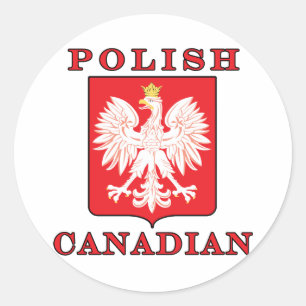 Adesivo Escudo canadiano polonês