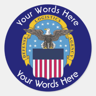 Adesivo Escudo da Agência de Logística da Defesa