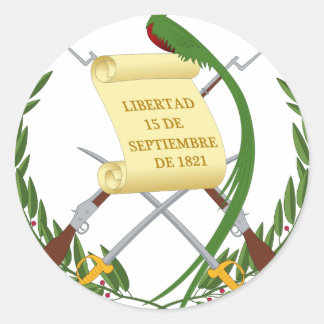 Adesivo Escudo de armas da Guatemala - Casaco de armas