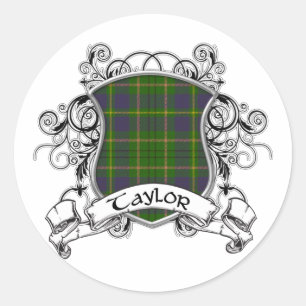 Adesivo Escudo de Taylor Tartan