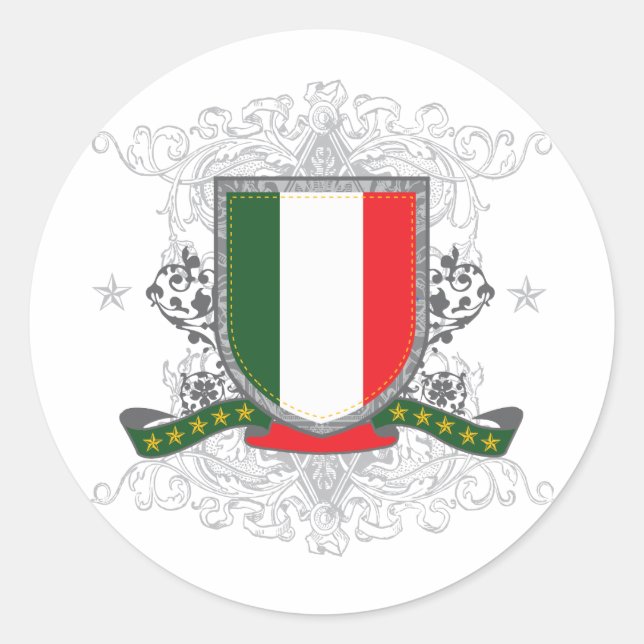 Adesivo Escudo Itália (Frente)