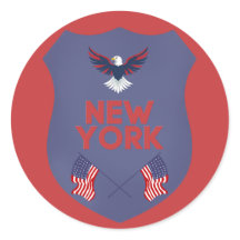 Escudo Patriótico de Orgulho do Estado de Nova Yor