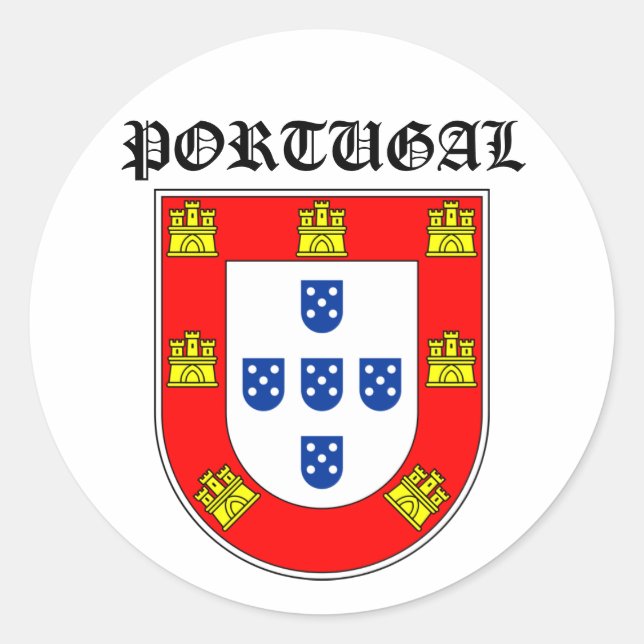 Adesivo Escudo Portugal (Frente)