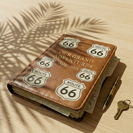 Adesivo Escudo Retro Rota 66 Personalizado