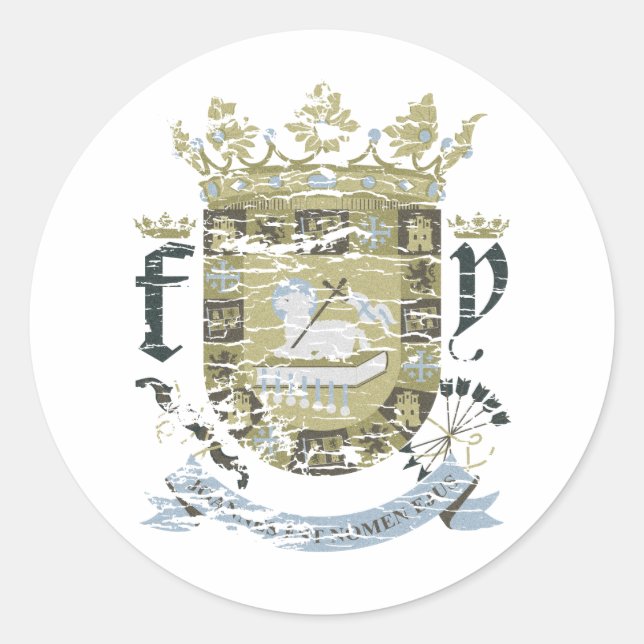 Adesivo Escudo Urbano (khaki) (Frente)