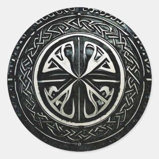 Adesivo Escudos para cima, a maneira viking de encarar o m