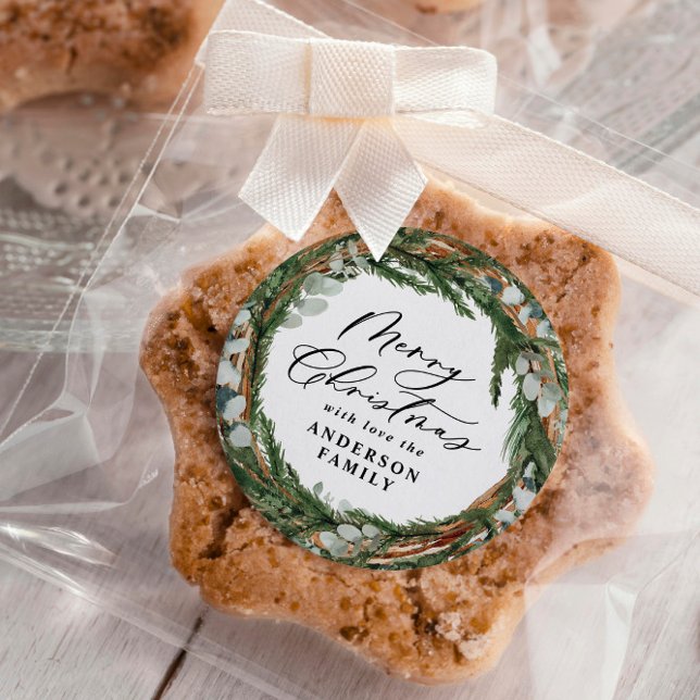 Adesivo Escuridão foliar mínima moderna no Natal (Criador carregado)