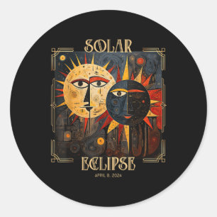 Adesivo Escuridão Meu Antigo Amigo Cat Solar Eclipse Abril