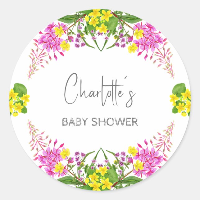 Adesivo Escuridão Rosa Amarelo-brilhante (Frente)