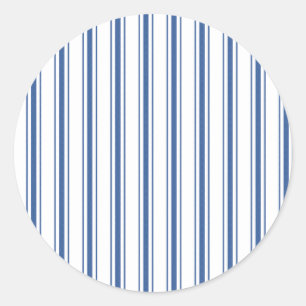 Adesivo Escuro, Azul e Branco, com faixa estreita