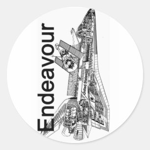Adesivo Esforço do vaivém espacial