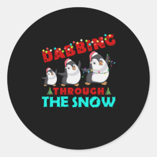 Adesivo Esfregando A Neve