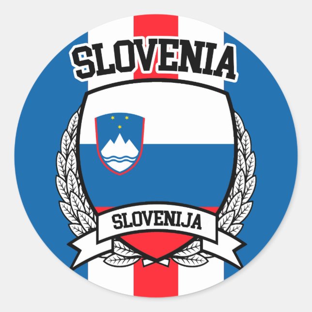 Adesivo Eslovênia (Frente)