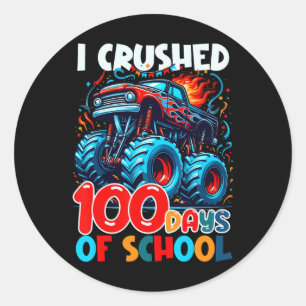 Adesivo Esmagei 100 Dias De Truque Monstro De Dinossauro D