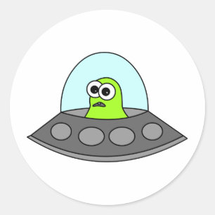 Adesivo Espaçamento de alienígena