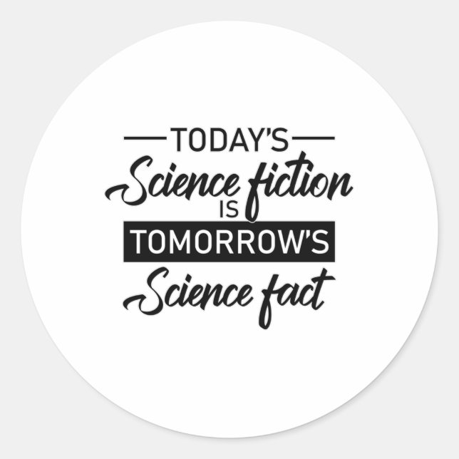 Adesivo Espaço de Ficção Científica do Sci-Fi Ideia de Ofe (Frente)