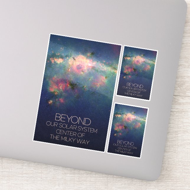 Adesivo Espaço Exterior, Galáxia, Centro Da Via Látea (Detalhe)