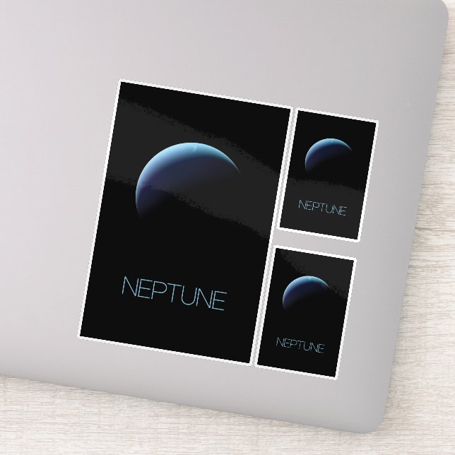 Adesivo Espaço Exterior, Galáxia, Sistema Solar, Planeta N (Detalhe)