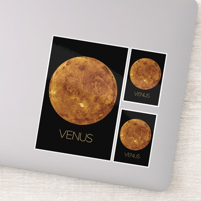 Adesivo Espaço Exterior, Galáxia, Sistema Solar, Vênus Pla (Detalhe)