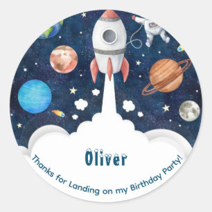 Adesivo Espaço infantil tema obrigado 